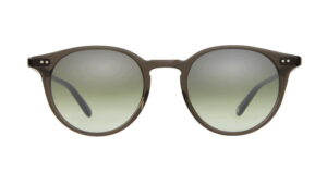 Garrett Leight Clune Black Glass