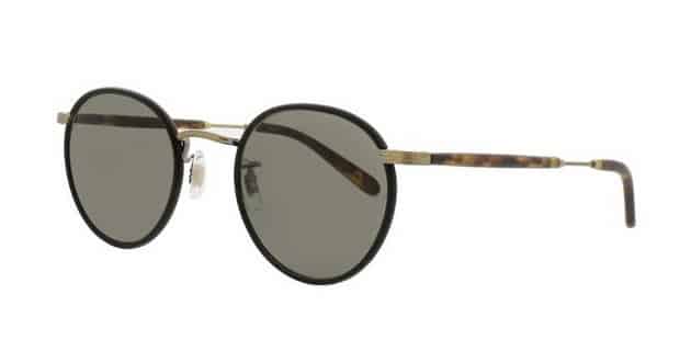 Garrett Leight Wilson SUN MBK 46 Matte Black Matte Spotted Tortoise side