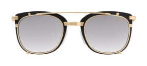 Cazal 9077 Eckig Vintage Schwarz-Gold 001 42-22 front