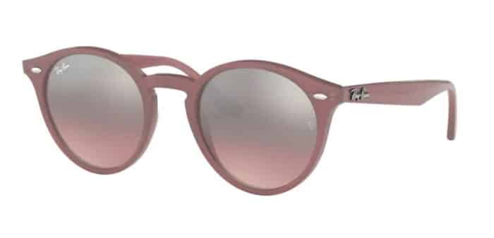 Ray Ban RB 2180 62297E opal antique pink, pink mirror silver gradient verlaufend lenses 49