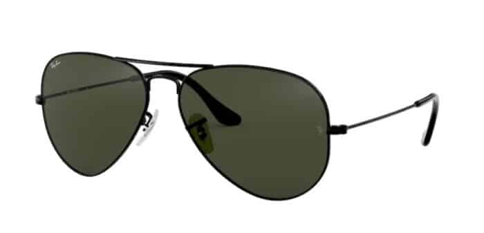 Ray Ban RB3025 L2823 black crystal grey green