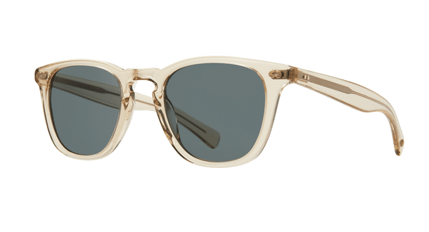 Garrett Leight Brooks X SUN 48 CH Champagne Blue Smoke side