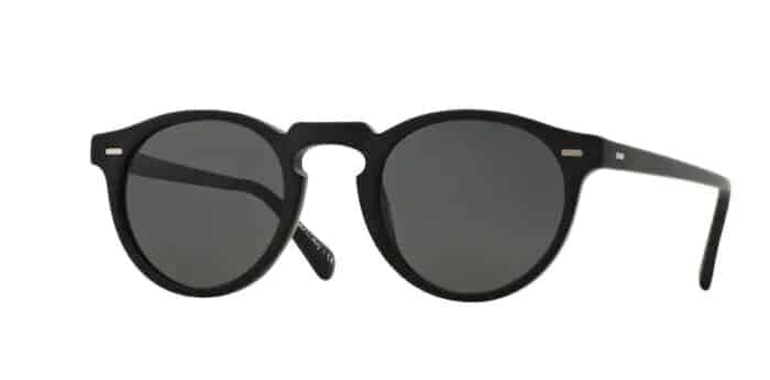 Oliver Peoples OV5217S Gregory Peck 1031P2 Semi Matte Black crystal Midnight Express Polarisation Lenses