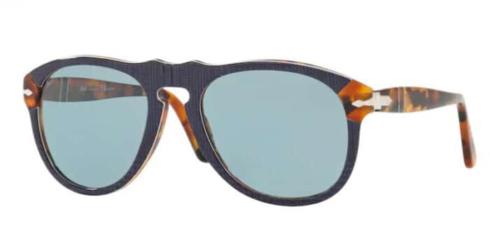 Persol PO0649S SUN 10903R P.Galles blue 52 blau Pola