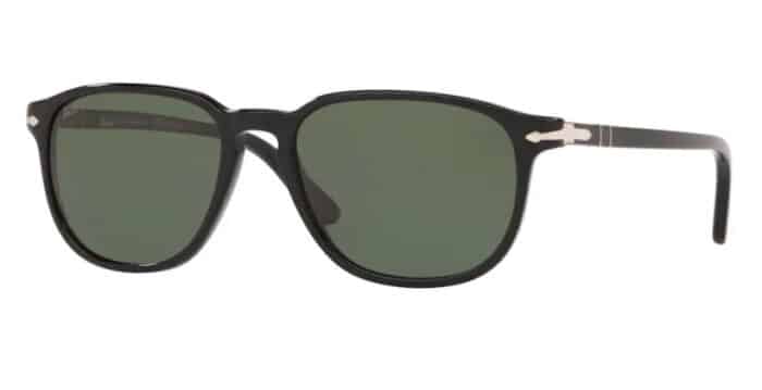 Persol PO3019 SUN schwarz 95/58 Mineral Glas grün 85% Polarisiert