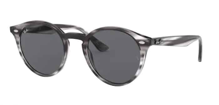 Ray Ban RB 2180 643087 stripped grey havanna, dark grey 85% 49mm