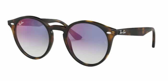 Ray Ban RB 2180 710/X0 havanna, gradient blue Mirror rot verspiegelt