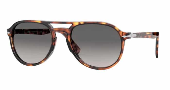 Persol PO3235S El Profesor 1102M3 Tortoise Honey grey gradient Polarized