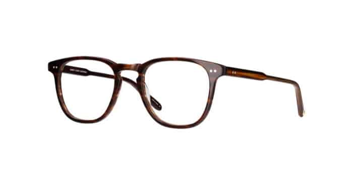 Garrett Leight Brooks BRT Brandy Tortoise 47mm side