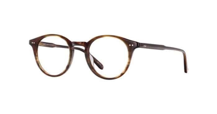 Garrett Leight Clune MBT Matte Blonde Tortoise Fade side