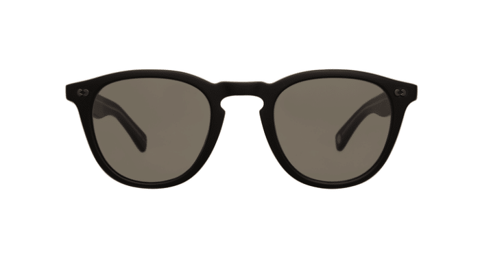 Garrett Leight Hampton X SUN MBK/PGY Matte black Pure grey 85% lenses