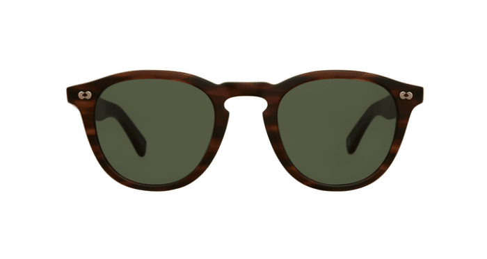 Garrett Leight Hampton X SUN MBRT/PG15 Matte Brandy Tortoise Pure G15