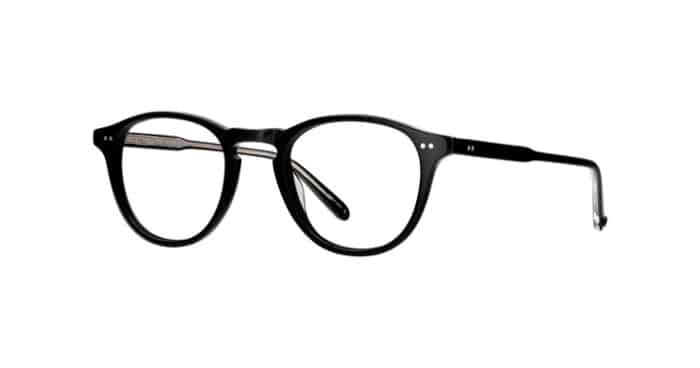 Garrett Leight Hampton BK Black side