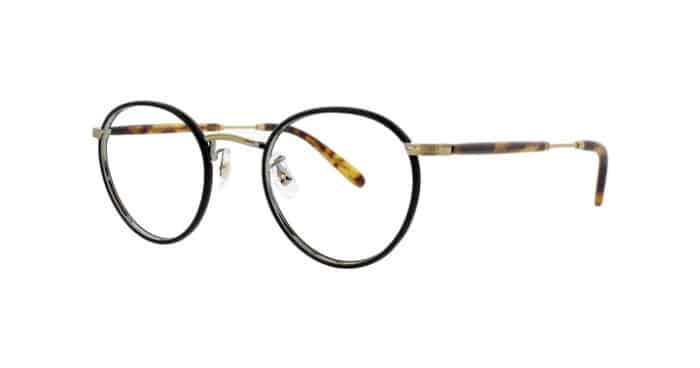 Garrett Leight Wilson MBK-MST Matte Black Matte Spotted Tortoise side