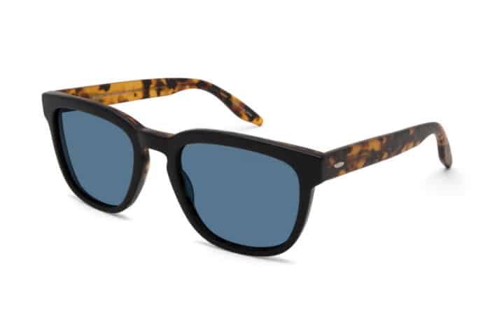 Barton Perreira Coltrane SUN MBT/MRP MATTE BLACK AMBER TORTOISE MARINE POLARIZED