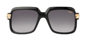 Die Cazal 607 Legends Sun Sonnenbrille ist eine auffalende Piloten-Brille. Ihre legendäre Form passt auch für grössere Köpfe.