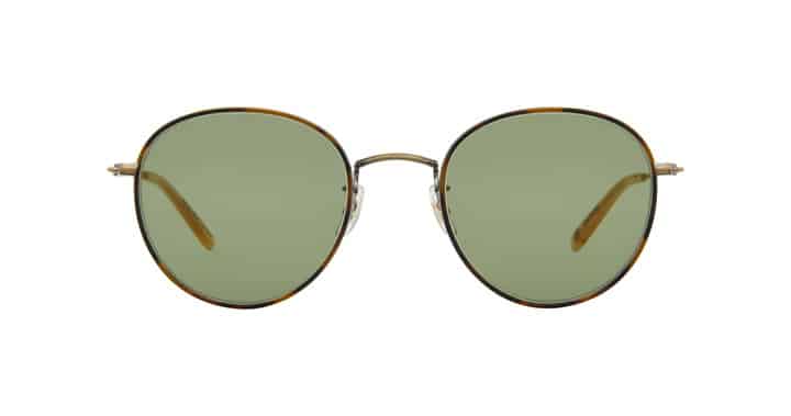 Paloma 50 Jaguar Tortoise-Antique Gold-Toffee/Semi-Flat Green