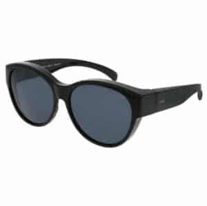 Invu Überziehbrille schwarz