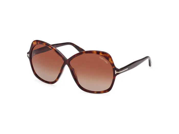 TOM FORT-Dunkel Havanna Sonnenbrille