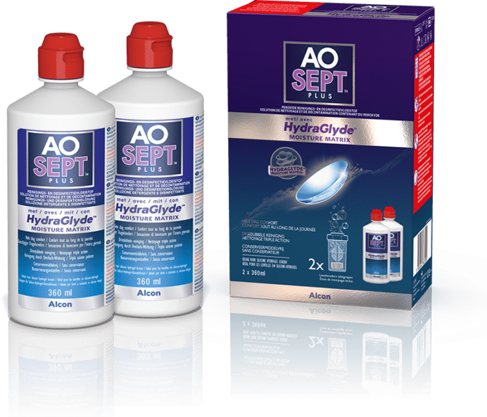 AO Sept Plus with Hydraglyde 2x 360ml