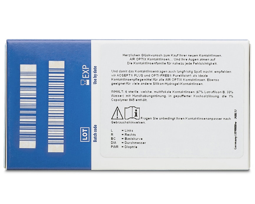 Air Optix Plus HydraGlyde Multifocal – Bild 2