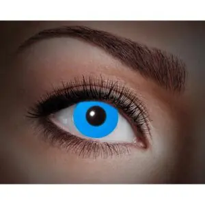 Blaue Kontaktlinsen UV