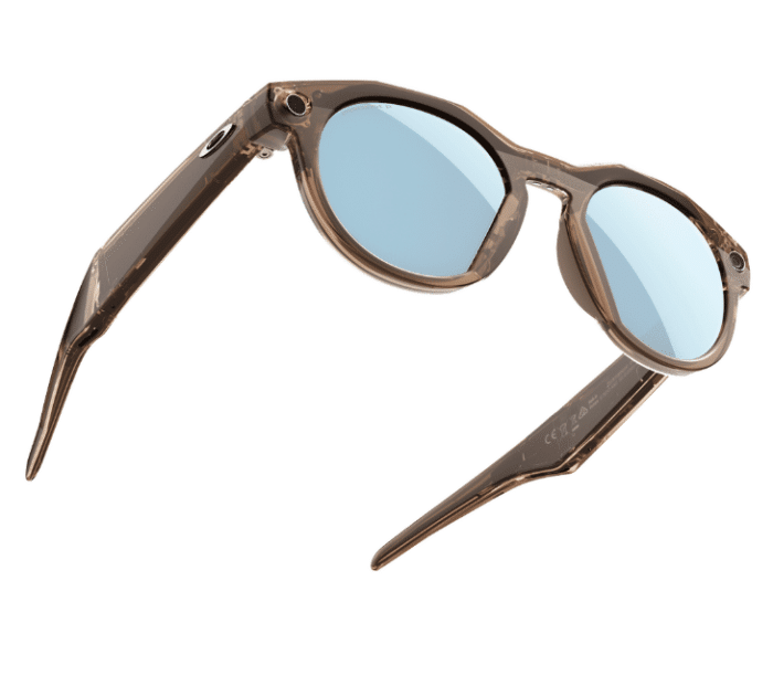 Oakley Meta 800206 Brown Smoke Prizm Deep Water