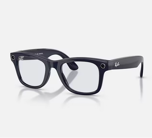 Ray Ban Meta Wayfarer 4012 Shiny Cosmic Blue